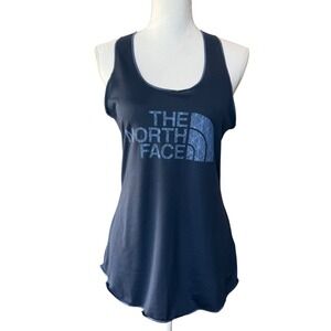 The North Face Tank Top Womens Medium‎ Athletic Sleeveless Logo Racerback